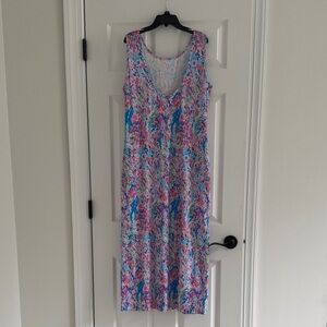 Colorful Sleeveless Women's Dress